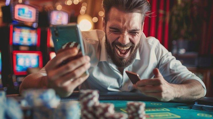 Studio Big Time Gaming dengan dealer profesional Antarmuka Big Time Gaming dengan meja roulette live dari studio multi-kamera